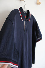Hugo Boss Spring Summer Lie Fallow Dude Navy Striped Color Shirt | XXL