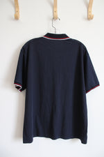 Hugo Boss Spring Summer Lie Fallow Dude Navy Striped Color Shirt | XXL