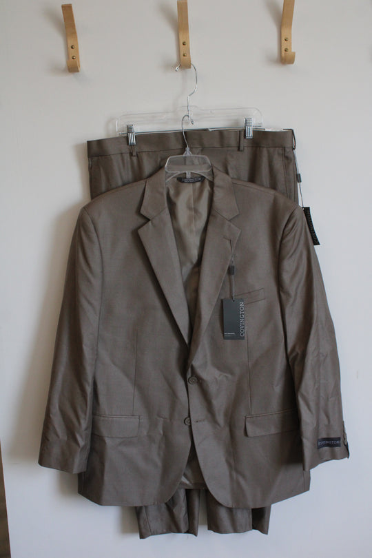 Covington Tan Polyester Suit Set | 40X29