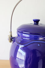 Cobalt Blue Heavy Ceramic Pot
