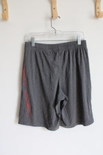 Under Armour Gray Athletic Shorts | Youth L