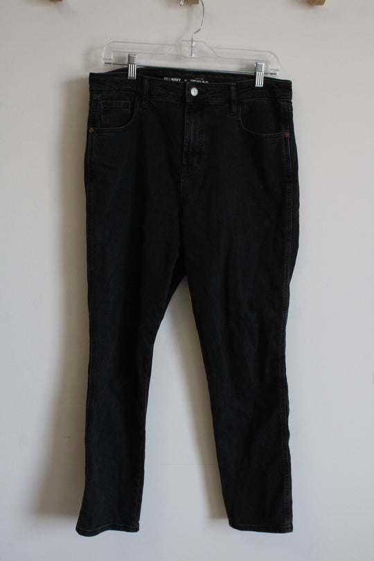 Old Navy Black Denim Jeans | 12