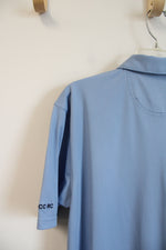 Clique Hershey Blue Polo Shirt | M