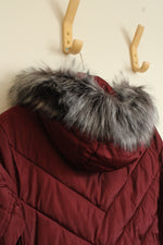 NEW Action Heat Maroon 5V Rechargeable Insulated Heated Jacket | S