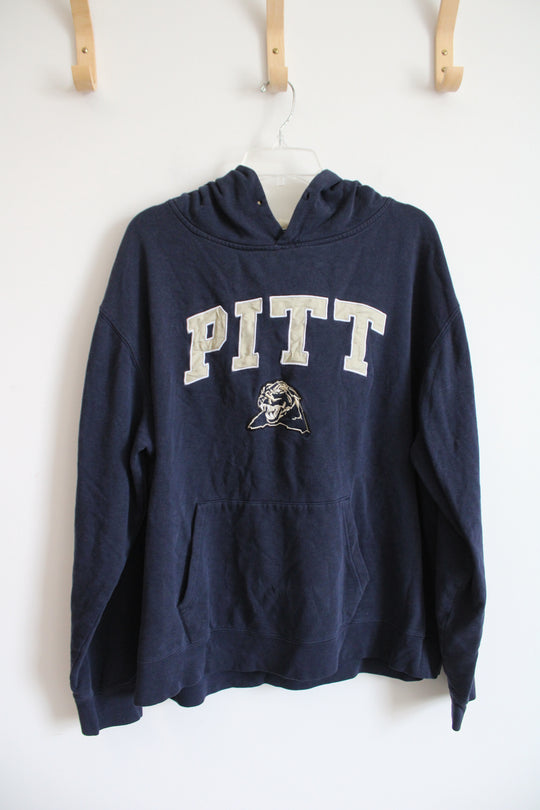 Stadium Navy Pitt Panthers Hoodie | XXL