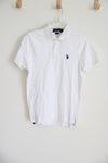 U.S. Polo Assn. Slim White Polo Shirt | S