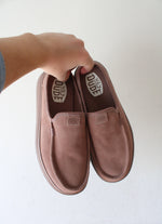 Hey Dude Brown Suede Austin Lift Classic Mule Shoes | Size 8