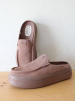 Hey Dude Brown Suede Austin Lift Classic Mule Shoes | Size 8