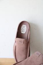 Hey Dude Brown Suede Austin Lift Classic Mule Shoes | Size 8
