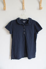 Lands' End Navy Polo Shirt | Youth L (14)