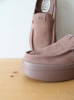 Hey Dude Brown Suede Austin Lift Classic Mule Shoes | Size 8