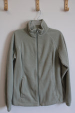 Light Green Fleece Jacket | L