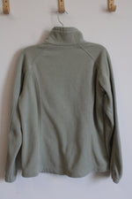 Light Green Fleece Jacket | L