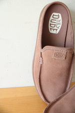Hey Dude Brown Suede Austin Lift Classic Mule Shoes | Size 8