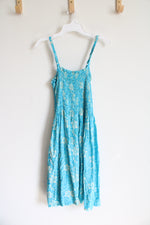 The Bark Endeavor Blue & White Floral Dress | Youth L