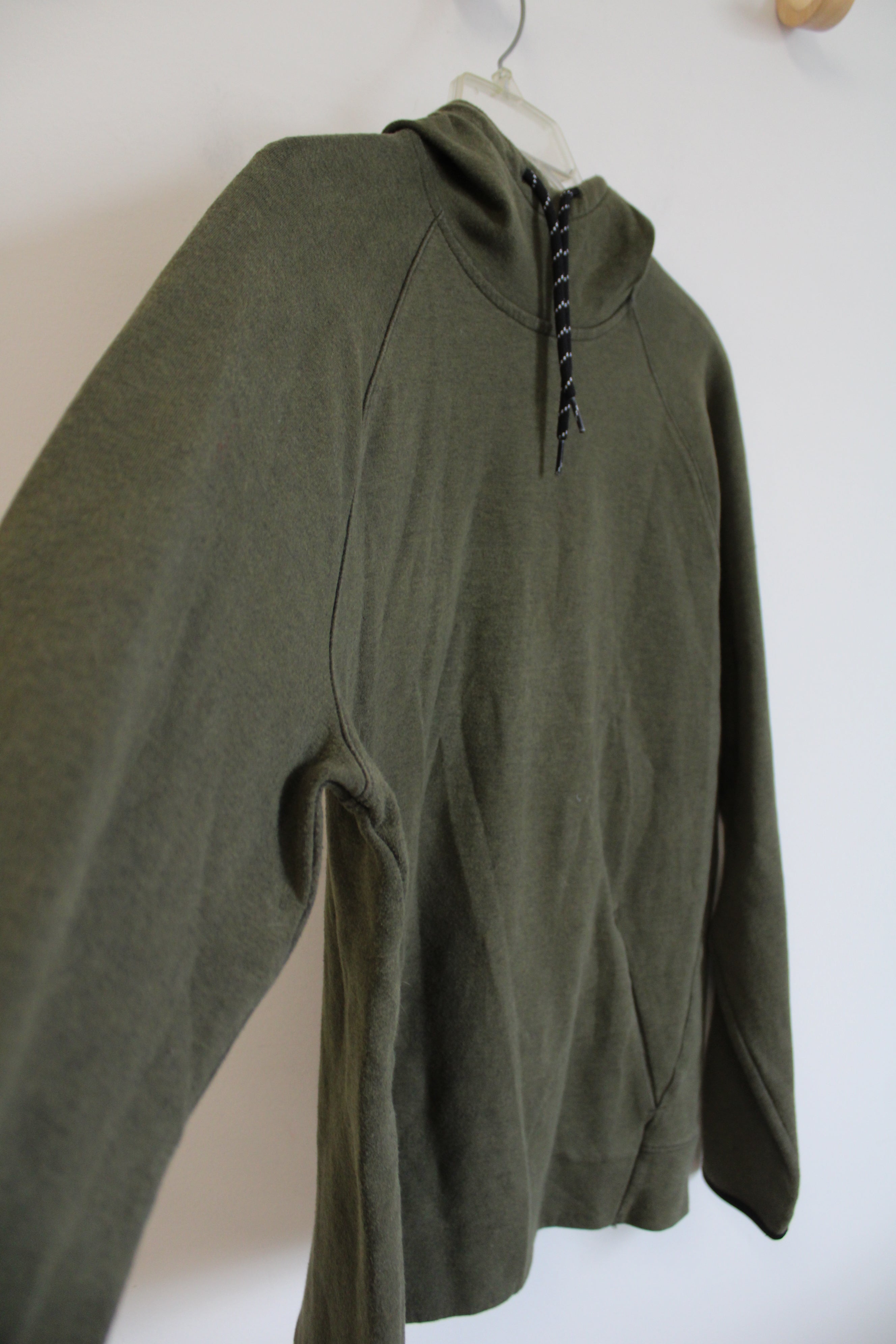 Old Navy Active Dynamic Fleece Olive Green Hoodie | M