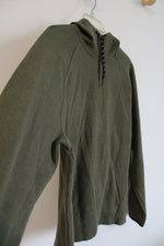 Old Navy Active Dynamic Fleece Olive Green Hoodie | M