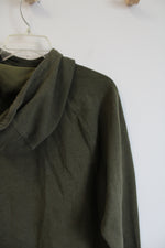 Old Navy Active Dynamic Fleece Olive Green Hoodie | M