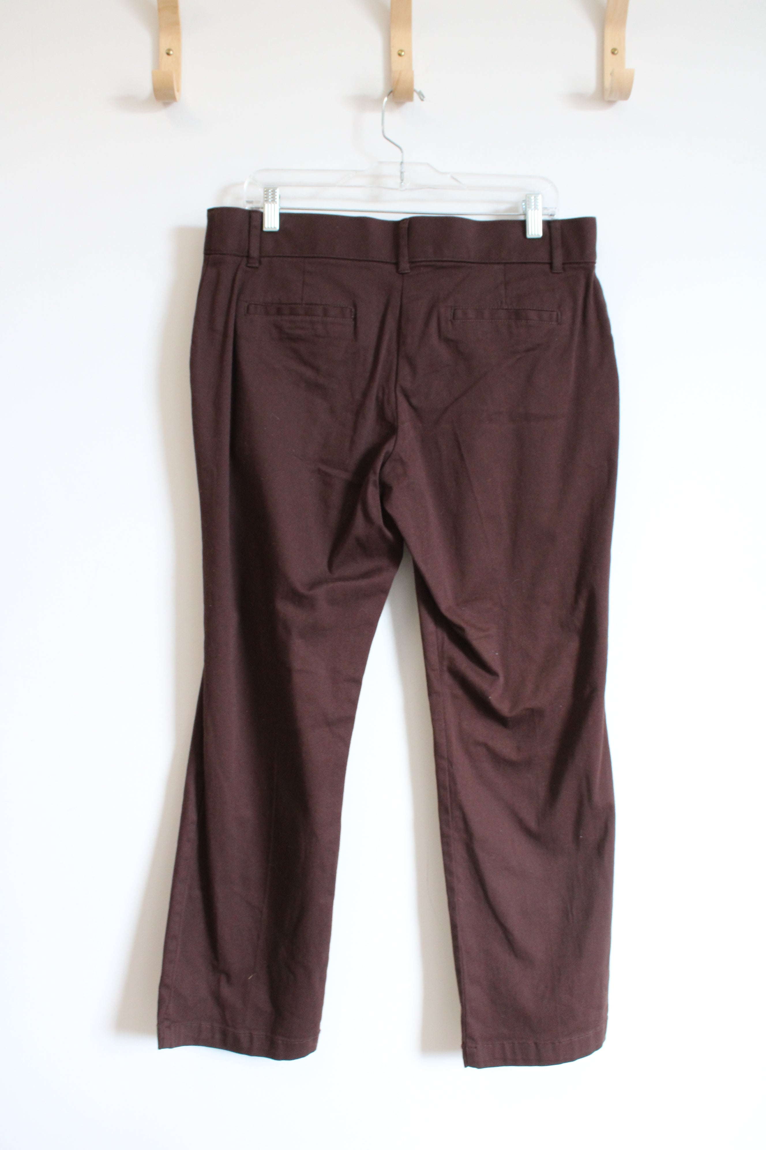 White Stag Petite Brown Dress Pants