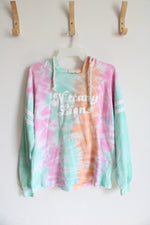 Lagaci Pastel Tie-Dyed Nittany Lions Hoodie | Youth M