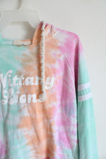 Lagaci Pastel Tie-Dyed Nittany Lions Hoodie | Youth M
