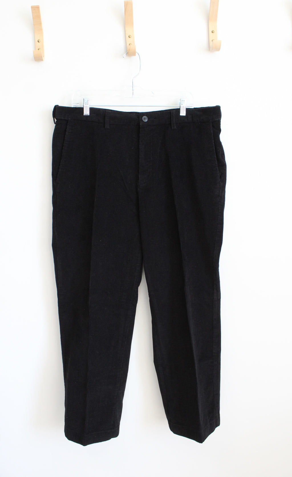 Croft & Barrow Black Corduroy Pants | 38X29