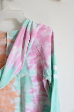 Lagaci Pastel Tie-Dyed Nittany Lions Hoodie | Youth M
