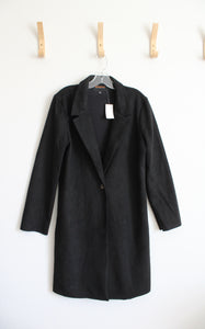 NEW Ambiance Outerwear Black Long Jacket | M