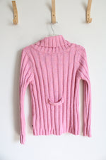 Mudd Sweaters Pink Shawl Collar Cardigan | Youth XL