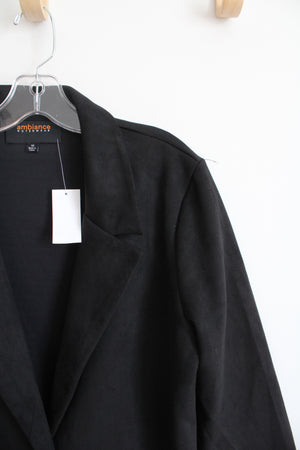 NEW Ambiance Outerwear Black Long Jacket | M
