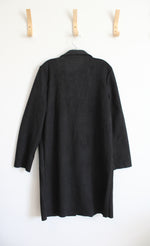 NEW Ambiance Outerwear Black Long Jacket | M