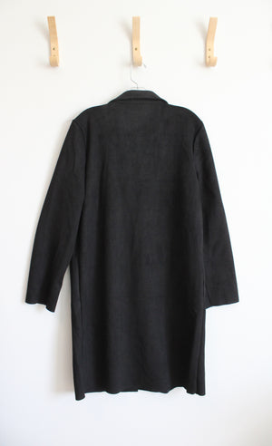 NEW Ambiance Outerwear Black Long Jacket | M