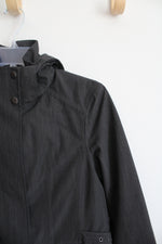 Kirklands Charcoal Gray Trench Coat | S