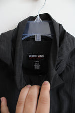 Kirklands Charcoal Gray Trench Coat | S