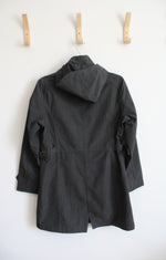 Kirklands Charcoal Gray Trench Coat | S