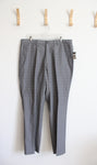 NEW Sean John Original Fit Gray Plaid Dress Pants | 38X34
