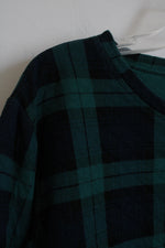 Lands' End Checkered Long-Sleeved Shirt | L