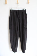 Russell Training Fit Black Cargo Jogger Pants | S