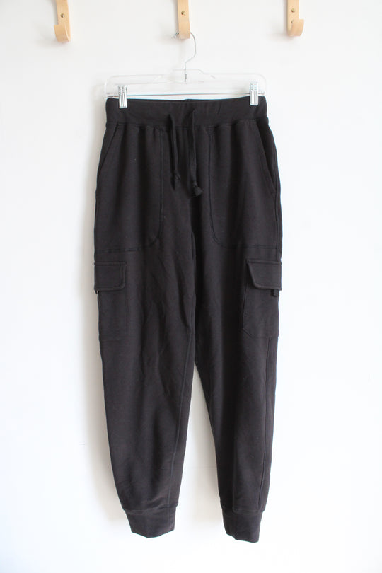 Russell Training Fit Black Cargo Jogger Pants | S