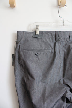 NEW Sean John Original Fit Gray Plaid Dress Pants | 38X34