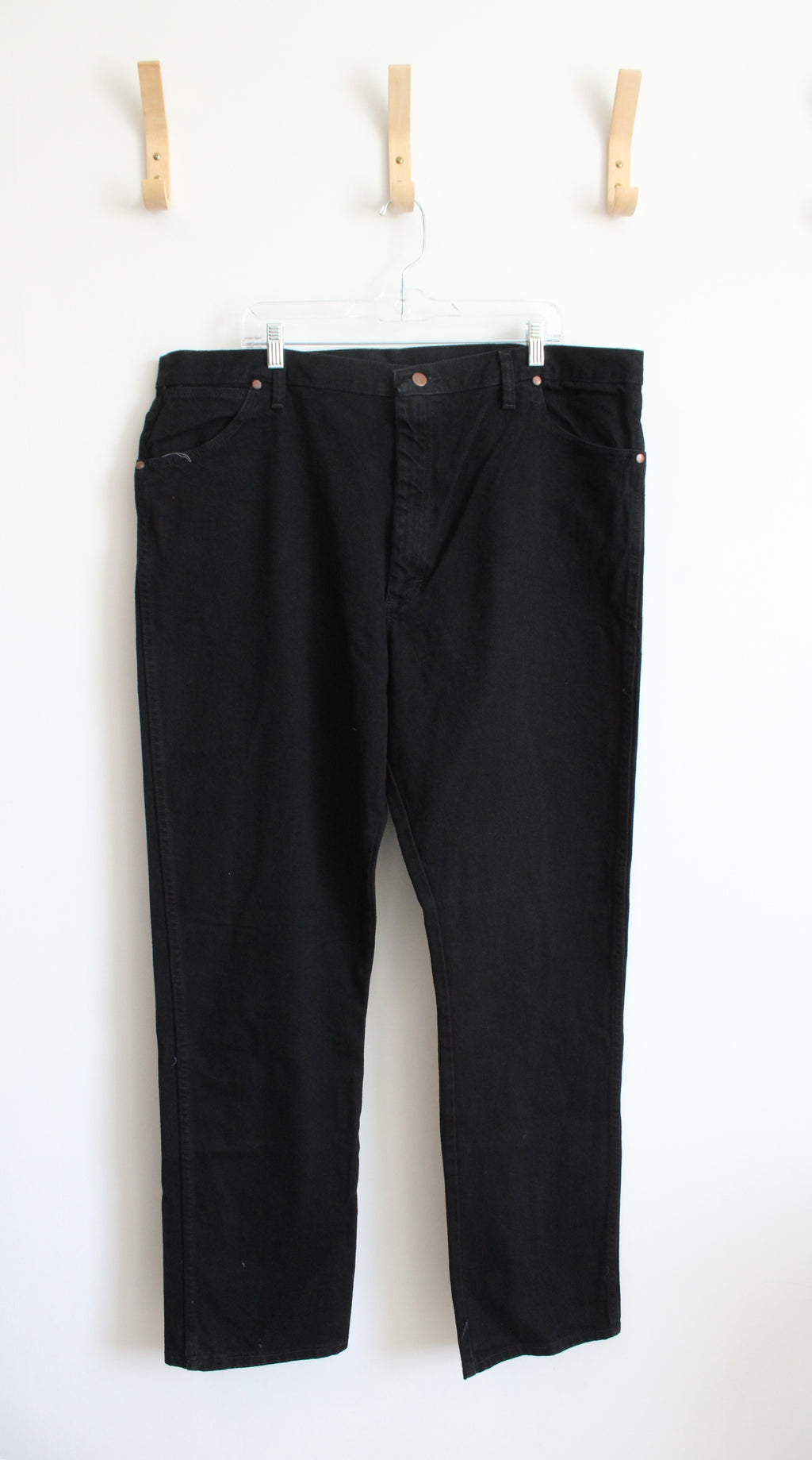 NEW Wrangler Black Original Fit The Original Cowboy Cut Jeans | 42X32