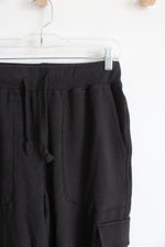 Russell Training Fit Black Cargo Jogger Pants | S