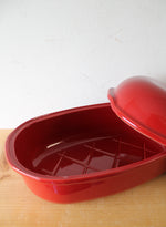 Emile Henry Red Artisan Bread Ceramic Baking Dish
