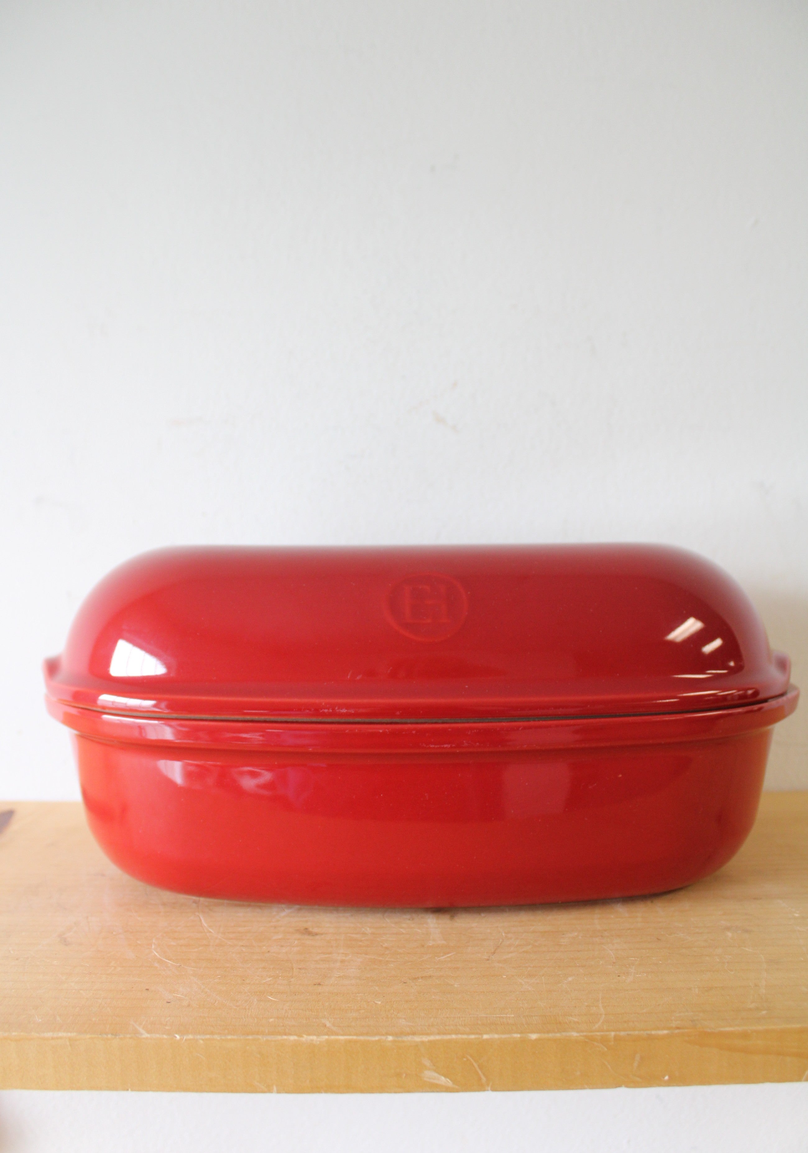 Emile Henry Red Artisan Bread Ceramic Baking Dish