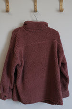 NEW 32 Degree Pink Fleece Coat | XL