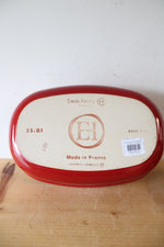 Emile Henry Red Artisan Bread Ceramic Baking Dish