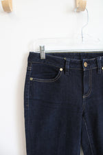 Tory Burch Dark Wash Cropped Slim Jeans | 27