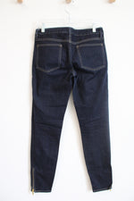 Tory Burch Dark Wash Cropped Slim Jeans | 27
