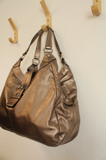 Coach Soho Metallic Bronze Leather Hobo Bag