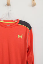 Tap Out Orange Long Sleeved Athletic Shirt | M